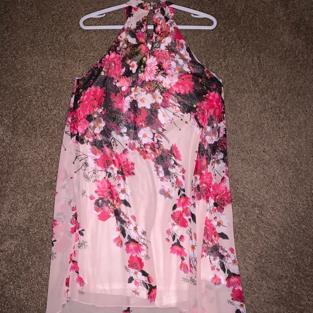 Floral wedding guest dress. Never worn!